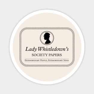 Lady Whistledown's Society Papers - Lady Whistledown of Bridgerton Magnet